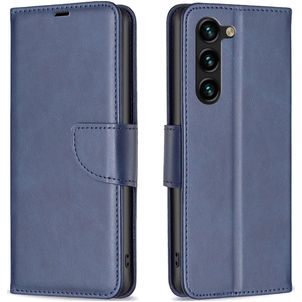 Mobigear Excellent Samsung Galaxy S24 Plus Hülle Klapphülle Geldbörse - Blau