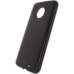 Mobilize Gelly Motorola Moto X4 Hülle Flexibles TPU Backcover - Schwarz