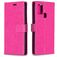 Mobigear Wallet Samsung Galaxy A21s Klapphülle Portemonnaie - Magenta