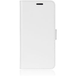 Mobigear Wallet Motorola Edge Plus Hülle Klapphülle Geldbörse - Weiß