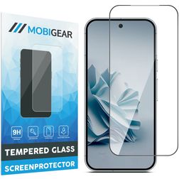 Mobigear Premium Google Pixel 9 Pro Panzerglas Gehärtetes Glas Displayschutz - Hüllenfreundlich - Schwarz