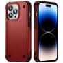 Mobigear Slim Armor iPhone 14 Pro Hülle Hardcase Backcover Stoßfest - Rot