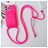 Mobigear Lanyard Card iPhone 15 Pro Max Silikon Handykette mit Kartenhalter - Rot