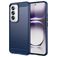 Mobigear Brushed Slim OPPO Reno 12 Pro Hülle Flexibles TPU Backcover - Blau