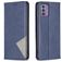 Mobigear Rhombus Slim Nokia G42 Klapphülle - Blau