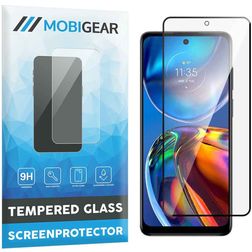 Mobigear Premium Motorola Moto E32s Panzerglas Displayschutz - Hüllenfreundlich - Schwarz