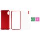 Mobigear TriGuard iPhone X Hülle Hardcase Backcover - Rot