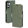 Mobiparts Classic Wallet Samsung Galaxy A55 Hülle Klapphülle Geldbörse - Stone Green