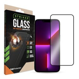 Striker Xtreme Impact iPhone 14 Panzerglas Gehärtetes Glas Displayschutz - Hüllenfreundlich