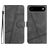 Mobigear Stitch iPhone Air Hülle Klapphülle Geldbörse - Grau