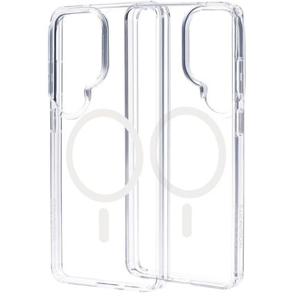 Mobiparts Hardcover Durchsichtig Samsung Galaxy S26 Ultra MagSafe Hülle Hardcase Backcover - Transparent