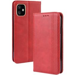 Mobigear Sensation iPhone 11 Klapphülle Portemonnaie - Rot