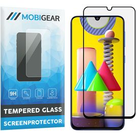 Mobigear Premium Samsung Galaxy M31 Panzerglas Gehärtetes Glas Displayschutz - Hüllenfreundlich - Schwarz