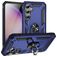 Mobigear Armor Ring Samsung Galaxy S23 FE Hülle Hardcase Backcover Stoßfest mit Ringhalter - Blau