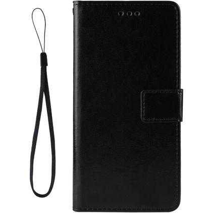 Mobigear Wallet Xiaomi Redmi Note 7 Hülle Klapphülle Geldbörse - Schwarz