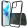 Mobigear Crystal iPhone 12 Pro Max Hardcase Backcover - Schwarz / Transparent