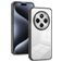 Mobigear Crystal Xiaomi Redmi 14C Hardcase Backcover - Transparent / Schwarz