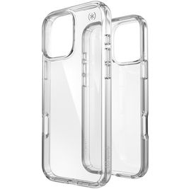 Speck Presidio Perfect Clear Durchsichtig iPhone 16 Pro Max Hülle Hardcase Backcover Stoßfest - Transparent