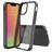 Mobigear Crystal iPhone 13 Mini Hardcase Backcover - Schwarz