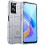 Mobigear Rugged Shield Realme 9i Hülle Flexibles TPU Backcover Stoßfest - Grau
