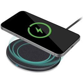 Mobilize Flat es Ladegerät Qi Wireless 2 Meter 15W - Grau