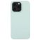 Mobigear Rubber Touch iPhone 14 Pro Max Silikon Hülle Backcover - Minze