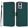 Mobigear Urban Wallet Motorola Moto G04 Hülle Klapphülle Geldbörse - Dunkelgrün