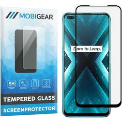 Mobigear Premium Realme X3 SuperZoom Panzerglas Displayschutz - Hüllenfreundlich - Schwarz
