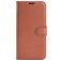 Mobigear Classic Samsung Galaxy M22 Hülle Klapphülle Geldbörse - Braun