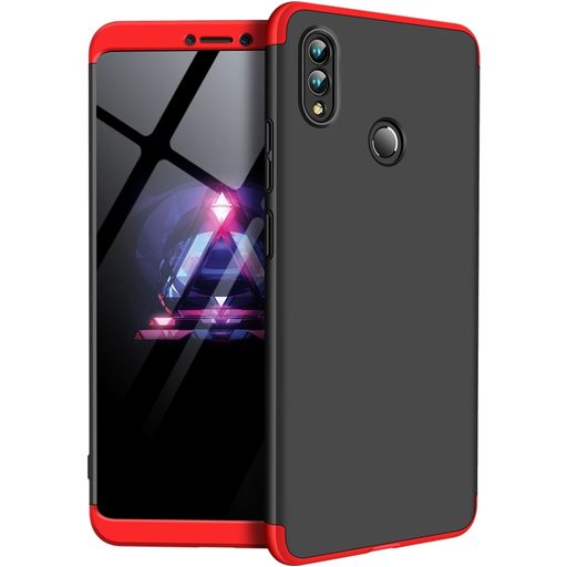 Mobigear TriGuard HONOR Note 10 Hülle Hardcase Backcover - Schwarz / Rot