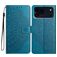 Mobigear Mandala iPhone 18 Pro Klapphülle Portemonnaie - Blau