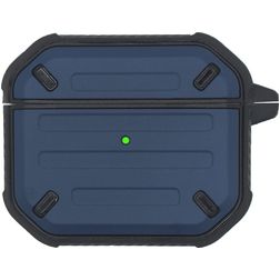 Mobigear Armor Apple AirPods 3 Hülle Flexibles Silikon - Blau