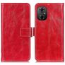 Mobigear Basic POCO M5 Hülle Klapphülle Geldbörse - Rot