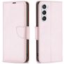 Mobigear Excellent Samsung Galaxy S23 Hülle Klapphülle Geldbörse - Roségold