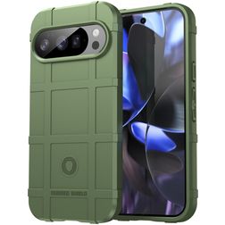 Mobigear Rugged Shield Google Pixel 10 Pro TPU (flexibel) Backcover Shockproof - Grün