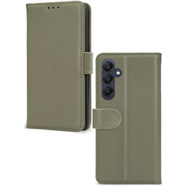 Mobilize Premium Gelly Wallet Samsung Galaxy A25 Hülle Klapphülle Geldbörse - Grün