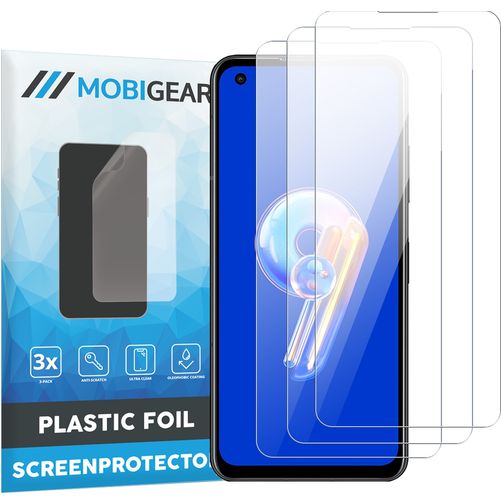 Mobigear ASUS Zenfone 9 Displayschutz Schutzfolie - Hüllenfreundlich (3er Pack)