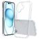 Mobigear Crystal Durchsichtig iPhone 16 Hülle Hardcase Backcover - Transparent