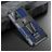 Mobigear Armor Stand Samsung Galaxy A52 Hülle Hardcase Backcover Stoßfest mit Ständer - Schwarz / Blau