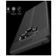 Mobigear Luxury Samsung Galaxy Note 9 Hülle Flexibles TPU Backcover - Schwarz