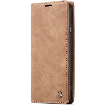 Caseme 013 OnePlus Nord Hülle Klapphülle Geldbörse - Braun