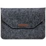 Mobigear Envelope Filz Laptop Sleeve (max 25 cm x 37 cm) Laptop Hülle - Schwarz