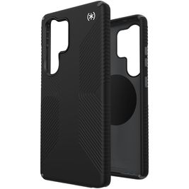Speck Presidio2 Grip Magnet Samsung Galaxy S25 Ultra MagSafe Hülle Hardcase Backcover Stoßfest - Schwarz