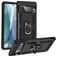 Mobigear Armor Ring Google Pixel 7 Hülle Hardcase Backcover Stoßfest mit Ringhalter - Schwarz