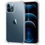 Mobigear Cushion Durchsichtig iPhone 12 Hülle Flexibles TPU Backcover Stoßfest - Transparent