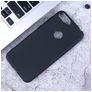 Mobigear Colors Alcatel 1S (2019) Hülle Flexibles TPU Backcover - Schwarz