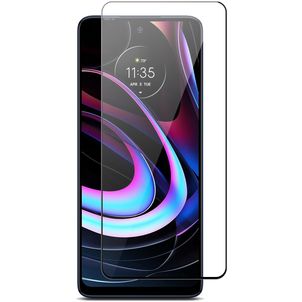 Mobigear Premium Motorola Edge (2021) Panzerglas Gehärtetes Glas Displayschutz - Hüllenfreundlich - Schwarz