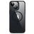 Valenta Trend iPhone 13 MagSafe Hülle Hardcase Backcover - Transparent / Schwarz