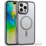 Mobigear Shockproof iPhone 16 Pro Max MagSafe Hülle Hardcase Backcover - Grau