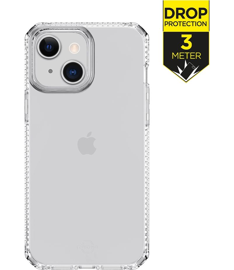 ITSKINS Spectrum Clear Custodia Per IPhone 13, Trasparente Anti-ingiallimento, Protezione Caduta 3 Metri, Antimicrobica - 5